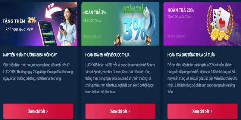 Khuyến mãi hoàn trả và nạp tiền tại N88